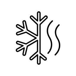 Ikone für Klimaanlage und Heizung